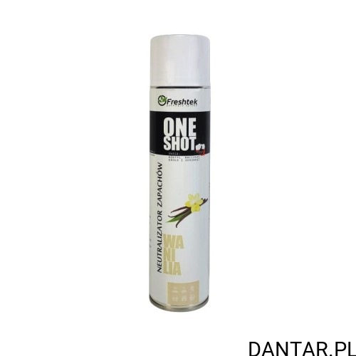 Neutralizator zapachu Freshtek 600ml one shot vanilia a1/12