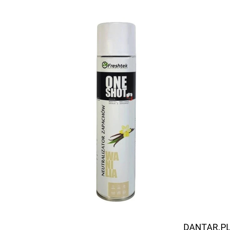 Neutralizator zapachu Freshtek 600ml one shot vanilia a1/12