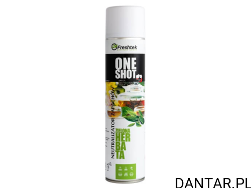 Neutralizator zapachu Freshtek 600ml one shot zielona herbata a1/12 