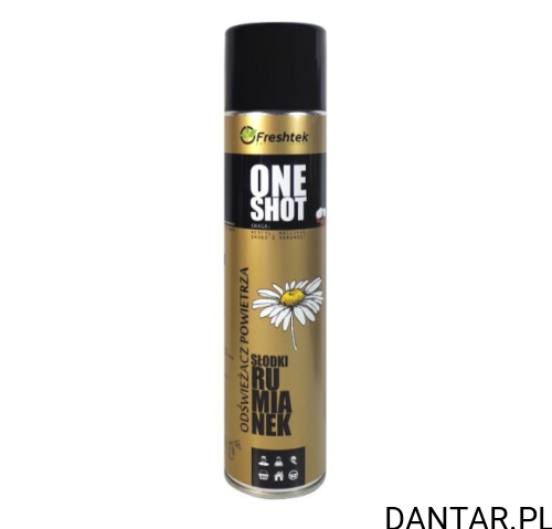 Neutralizator zapachu Freshtek 600ml one shot słodki rumianek a1/12