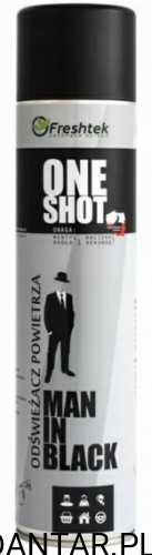 Neutralizator zapachu Freshtek 600ml one shot men in black a1/12 