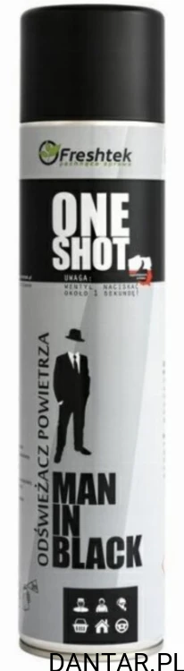 Neutralizator zapachu Freshtek 600ml one shot men in black a1/12 