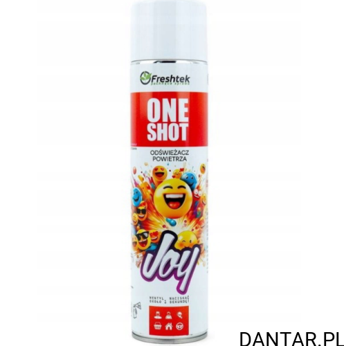 Neutralizator zapachu Freshtek 600ml one shot joy a1/12
