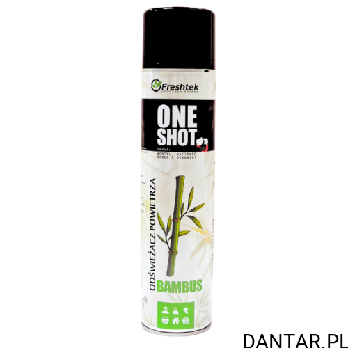 Neutralizator zapachu Freshtek 600ml one shot bambus a1/12