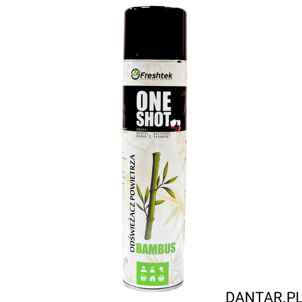 Neutralizator zapachu Freshtek 600ml one shot bambus a1/12