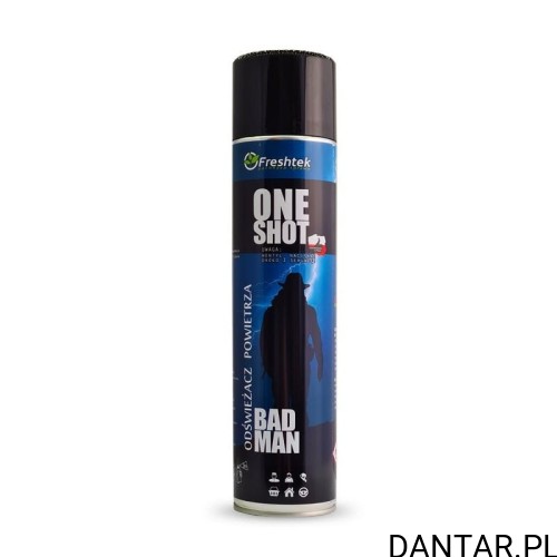 Neutralizator zapachu Freshtek 600ml one shot bad man a1/12