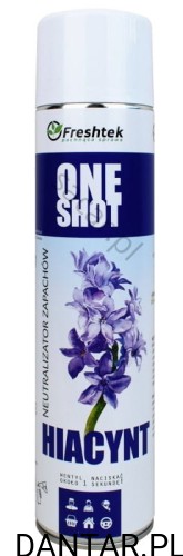 Neutralizator zapachu Freshtek 600ml one shot hiacynt a1/12