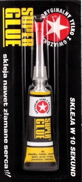 Klej Super glue 2G zawieszka a1/12/24