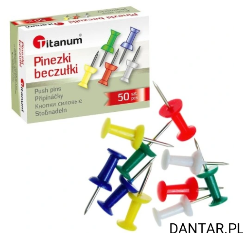 Pinezki beczułki Titanum a50/10
