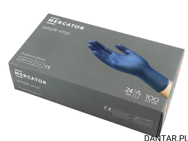 Rękawice winylowe S Mercator a100/10