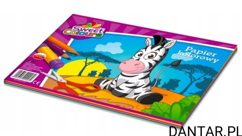 Zeszyt papierów kolorowych A4 Sweet Colours a1/20