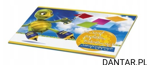 Zeszyt papierów kolorowych samoprzylepnych A4 Sweet Colours a1/10