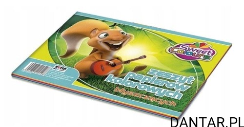 Zeszyt papierów kolorowych błyszczących A5 Sweet Colours a1/20