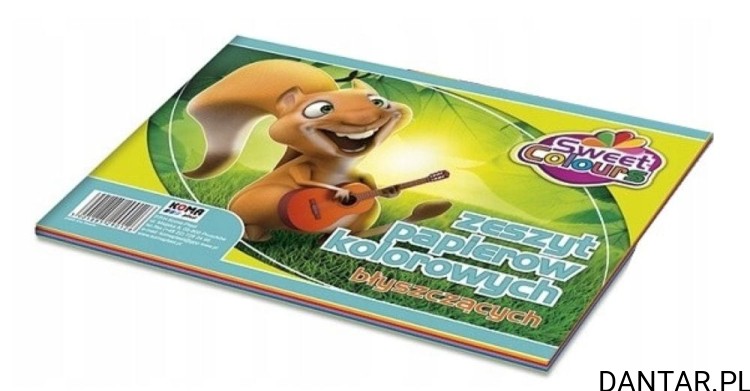 Zeszyt papierów kolorowych błyszczących A5 Sweet Colours a1/20