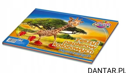 Zeszyt papierów kolorowych błyszczących A4 Sweet Colours a1/20