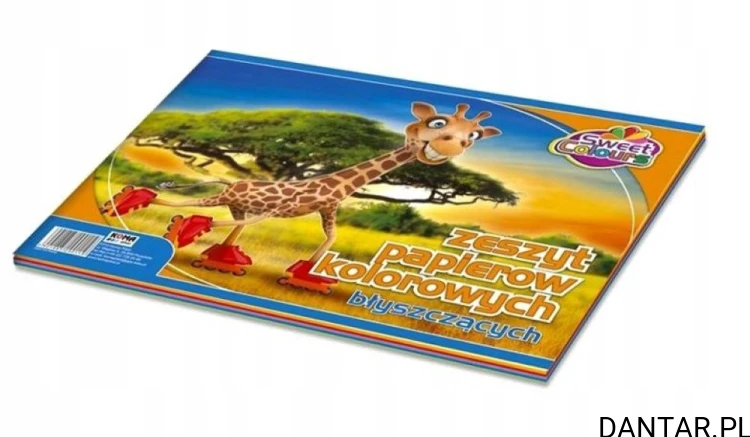 Zeszyt papierów kolorowych błyszczących A4 Sweet Colours a1/20