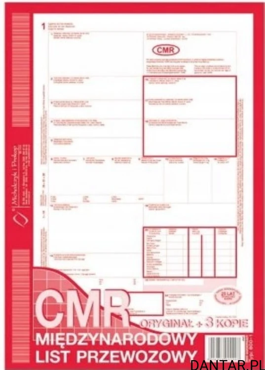 Druk CMR A4 1+3MP numerowany a1/5