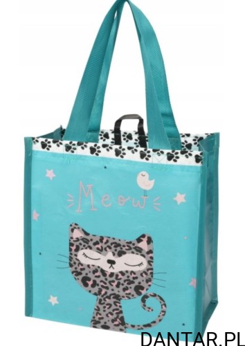 Torba na zakupy 26x15x27cm MIAU
