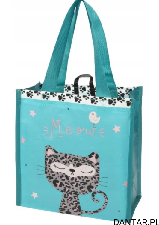 Torba na zakupy 26x15x27cm MIAU