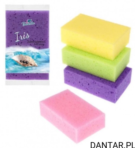 Gąbka kąpielowa iris a1 00574 mix kolorów
