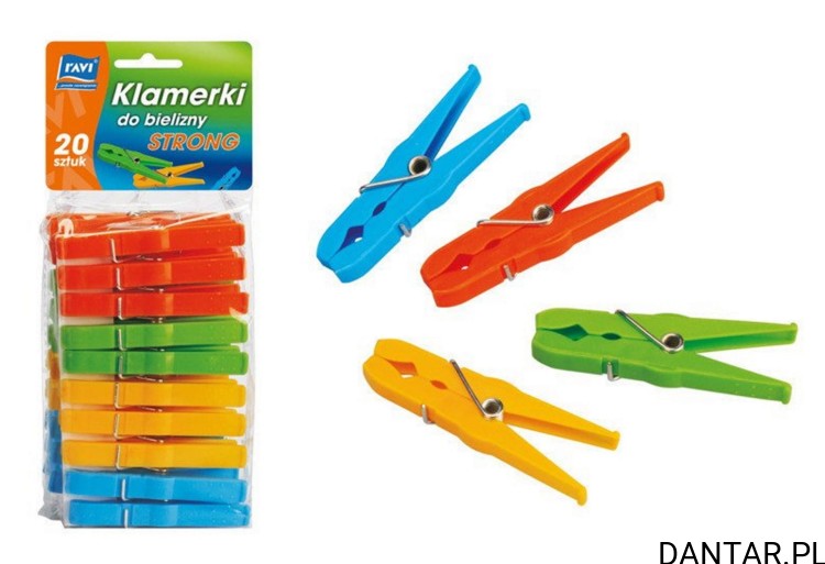 Klamerki do bielizny STRONG  a20