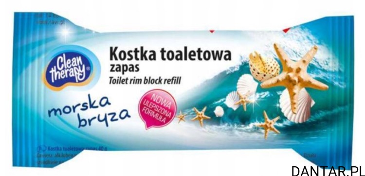 Kostka wc zapas 40g morska bryza ct a1/24 