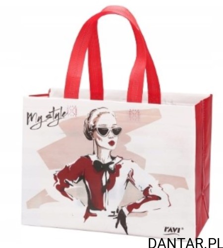 Torba na zakupy 37x15x27cm MY STYLE
