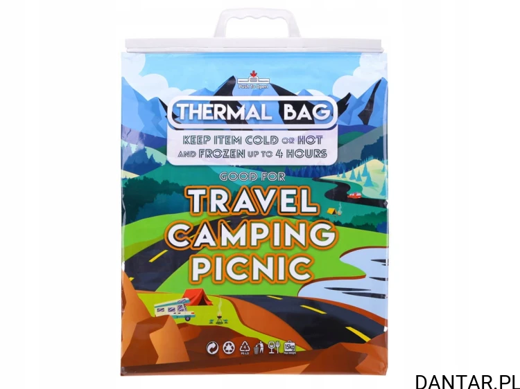 Torba termoizolacyjna camping 33x18x40cm