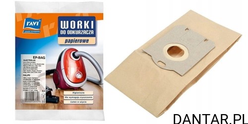 Worki do odkurzacza Electrolux/Philips EP-BAG Ravi a5 