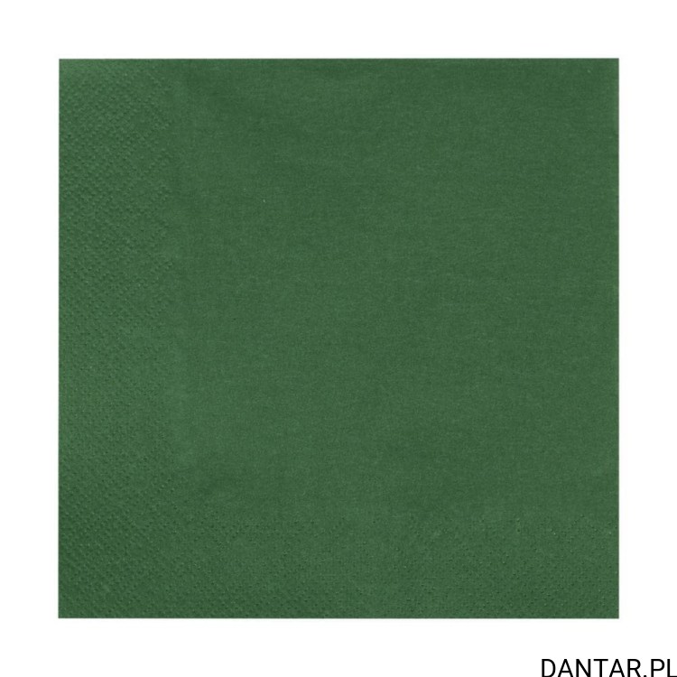 Serwetka elegance zielone 33x33 a20