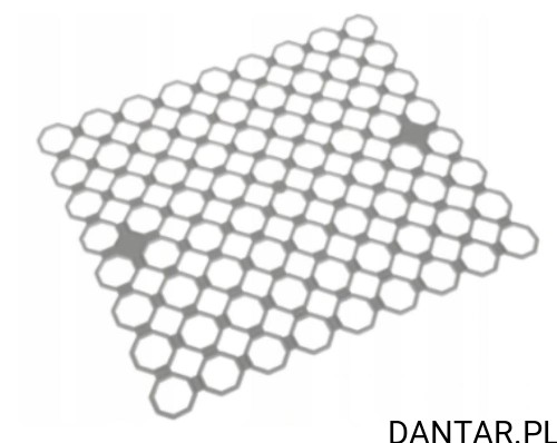 Mata do zlewu miękka popielata 91307