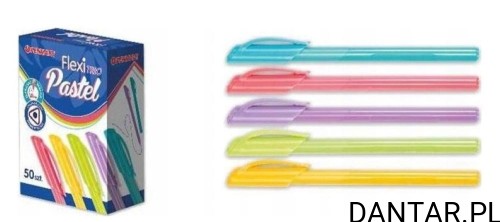 Długopis niebieski  Flexi trio Penmate pastel