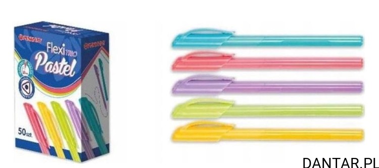 Długopis niebieski  Flexi trio Penmate pastel