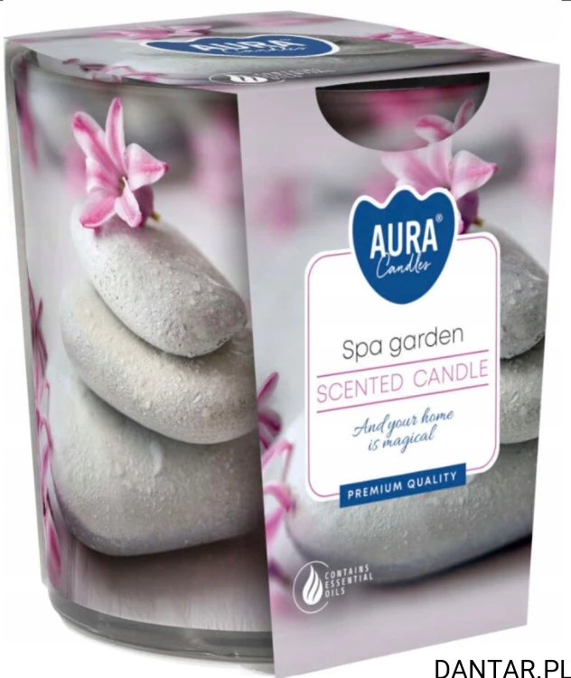 Świeca zapachowa w szkle Aura ogród spa a1/6