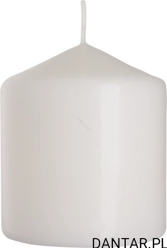 Świeca walec 80x90 BIAŁA a1/6