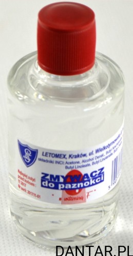 Zmywacz do paznokci Letomex szkło 50ml a1/24