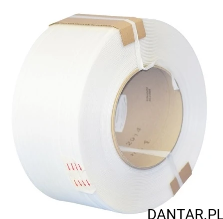 Taśma spinajaca biała PP 18/60/2000