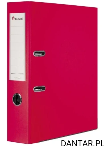 Segregator A4 7,5cm czerwony Titanum