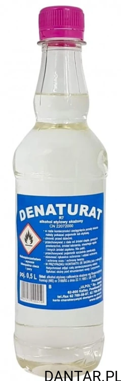 Denaturat biały 0,5l plastik a1/15