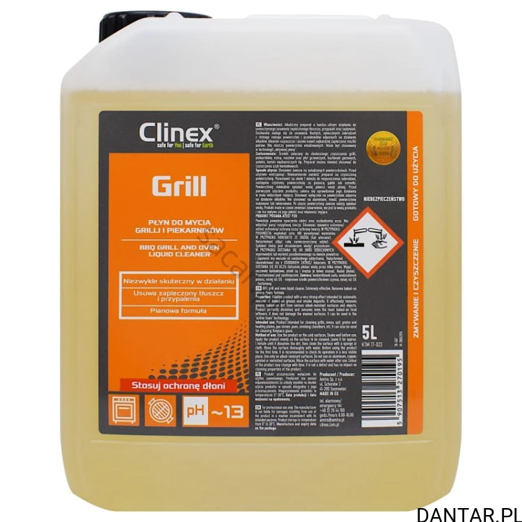 Clinex Grill 5l preparat do mycia grili i piekarników