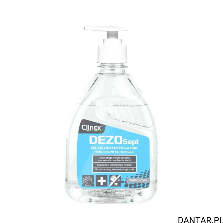 Clinex DezoSept 500ml żel do dezynfekcji rąk a1/20