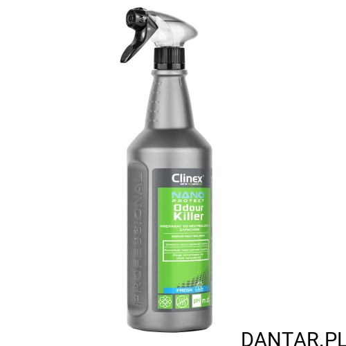 Clinex 1L Odour Killer nano protect preparat do neutralizacji zapachów fresh a1/6