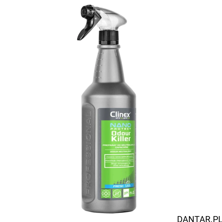 Clinex 1L Odour Killer nano protect preparat do neutralizacji zapachów fresh a1/6