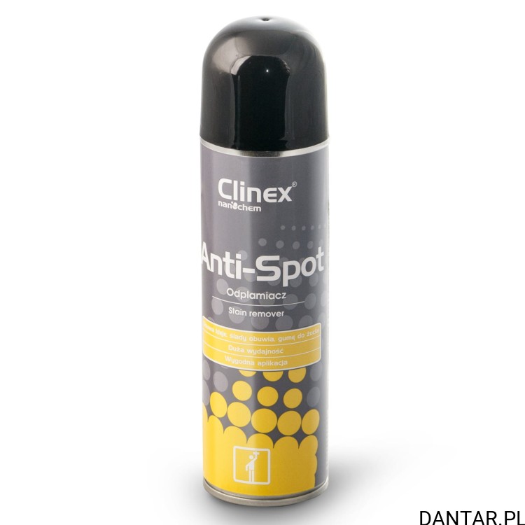Clinex Anti-spot odplamiacz zmywacz  do trudnych zabrudzeń  250ml a1/12