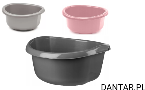 Miska plastikowa okrągła z uszami 15l