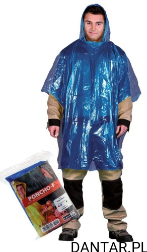 PŁaszcz ponczo przeciwdeszczowy mix kolorów Poncho-F a1/20/200