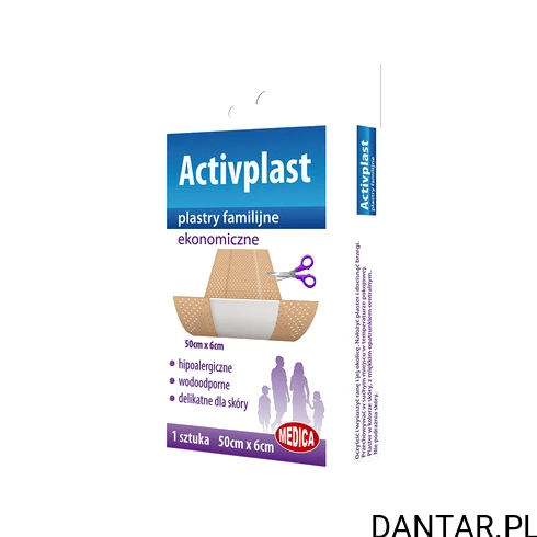 Plastry Activplast turystyczne mix 16szt