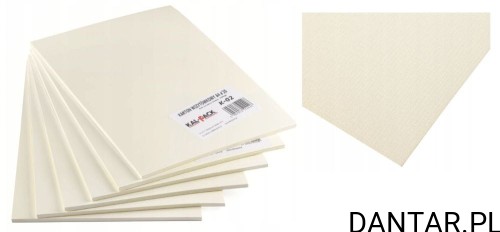 Papier wizytówkowy A4 kremowy K-02P a20