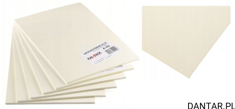 Papier wizytówkowy A4 kremowy K-02P a20