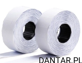 Taśma do metkownicy falista biała 1w 26x12 a1/5